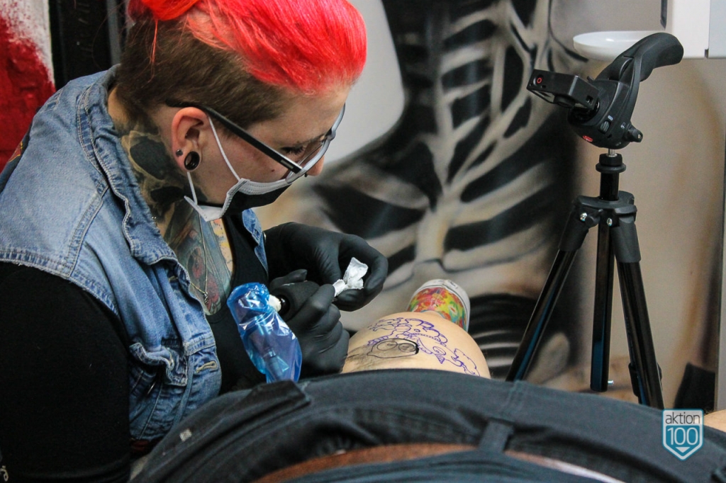 Tattoo Deadpool Unicorn Color Clinic Leipzig